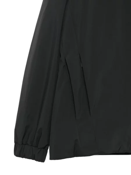 Geacă Moncler cu glugă negru
