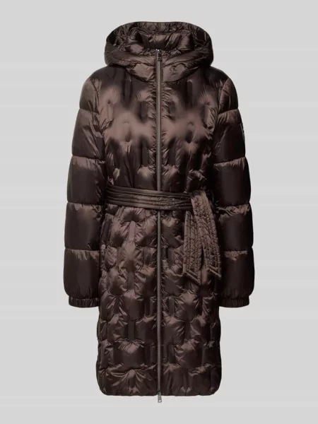 Płaszcz pikowany o kroju regular fit z paskiem w talii OUTDOOR' Marc Cain
