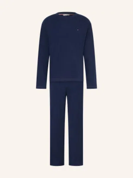 Tommy Hilfiger Piżama blau granatowa
