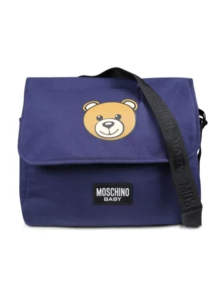 Torba dziecięca Moschino niebieska