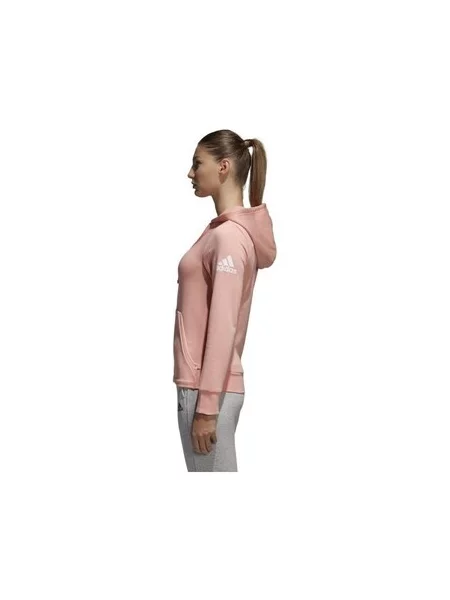 Hanorac cu glugă Adidas gri