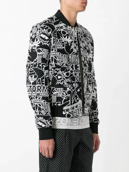Geacă bomber Kenzo negru