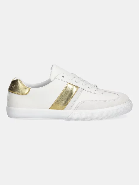 Lauren Ralph Lauren sneakersy skórzane Braylee biały