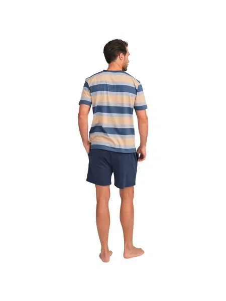 Pijamale J&j Brothers albastru