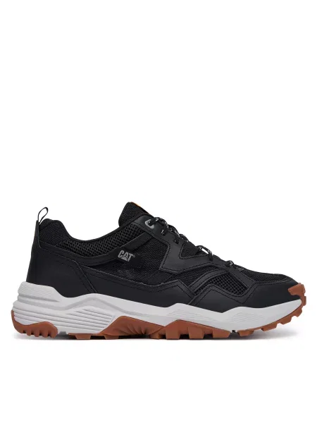 Αθλητικά CAT Footwear Grapple Leather Mesh μαύρο