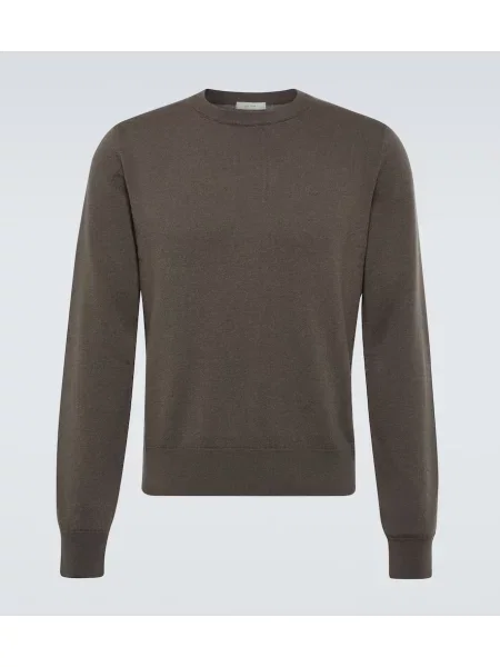 Pulover The Row iz kašmirja zelena