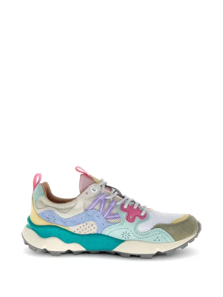 Kožené tenisky Flower Mountain bílé