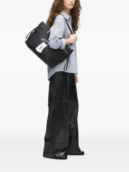 Geantă shopper Karl Lagerfeld negru
