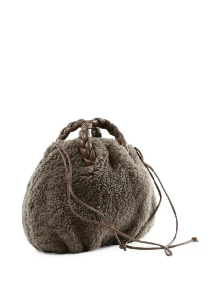 Geantă shopper Hereu țesută gri