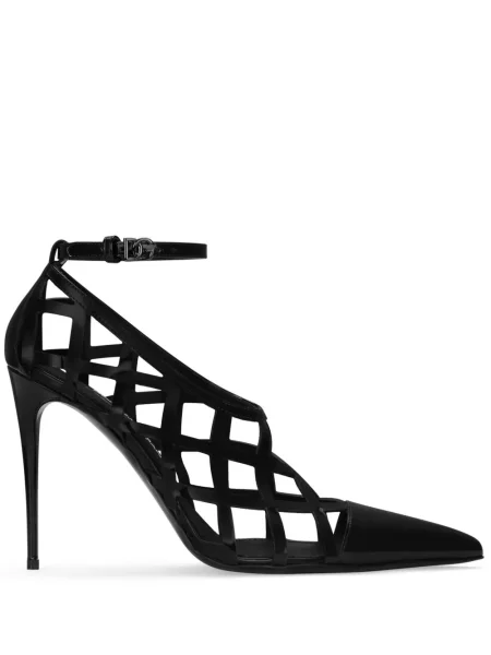 Pantofi cu toc Dolce & Gabbana din piele negru