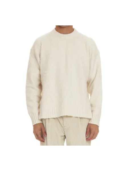 Sweter Roberto Collina beżowy