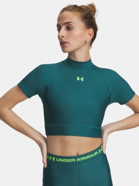 Cropp tricou Under Armour verde