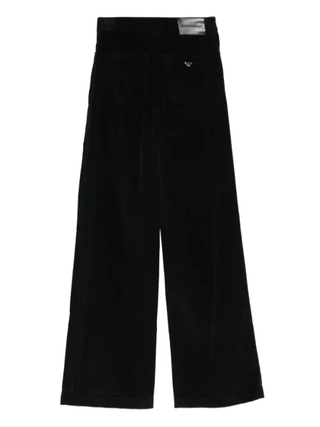Παντελόνι Emporio Armani κοτλέ μαύρο