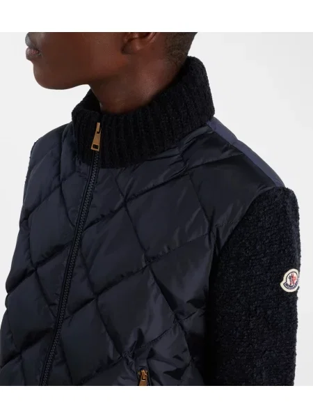 Cardigan Moncler albastru