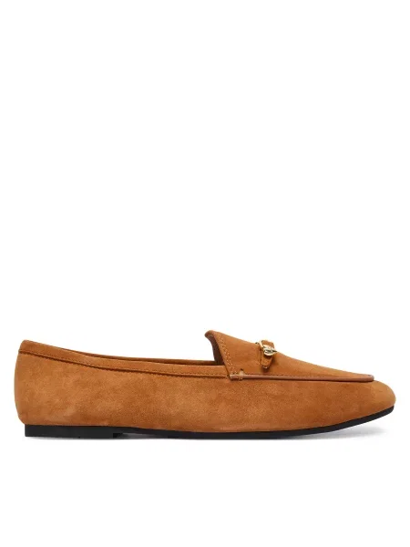 Loaferice LOVE MOSCHINO smeđa