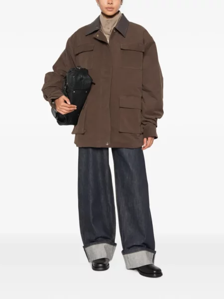 Geacă Source Unknown din fleece maro
