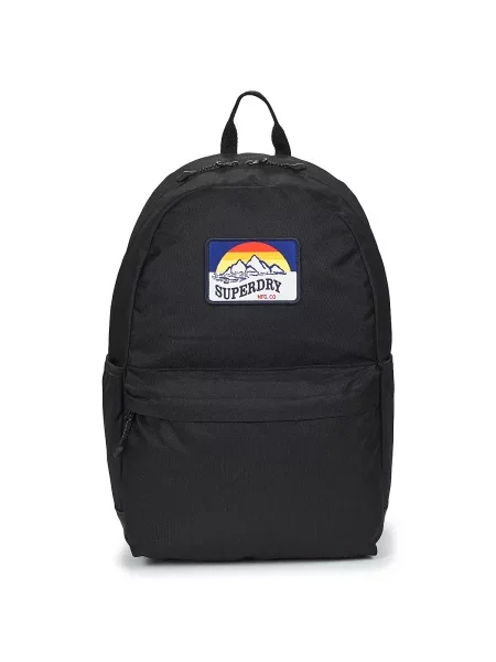 Klasičen nahrbtnik Superdry črna