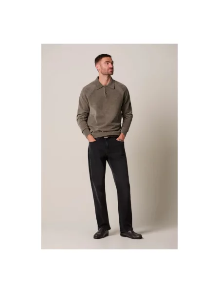 Sweter Profuomo brązowy