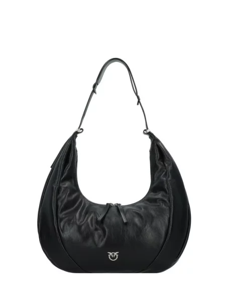 PINKO Τσάντα Slouchy Hobo Big PE 25 PLTT μαύρο