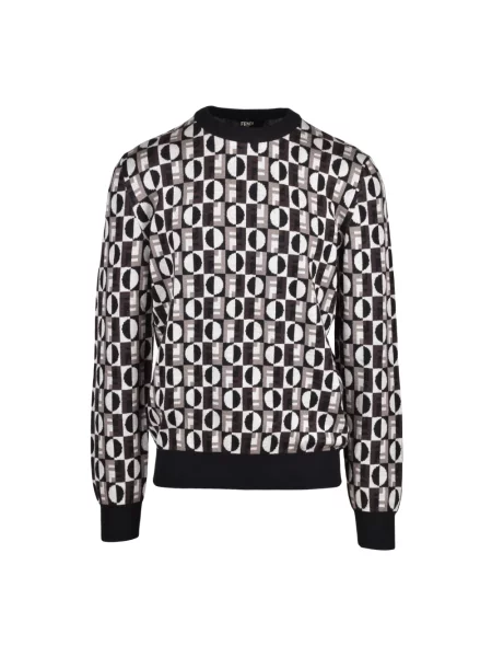 Sweter Fendi wełniany