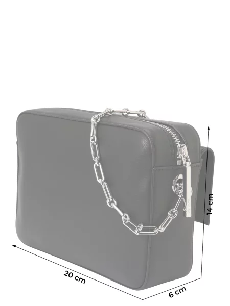 Crossbody torbica Calvin Klein Jeans črna
