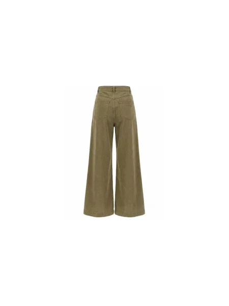 Spodnie Max Mara zielone