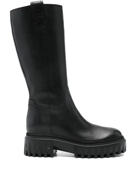 Botine Hogan din piele negru