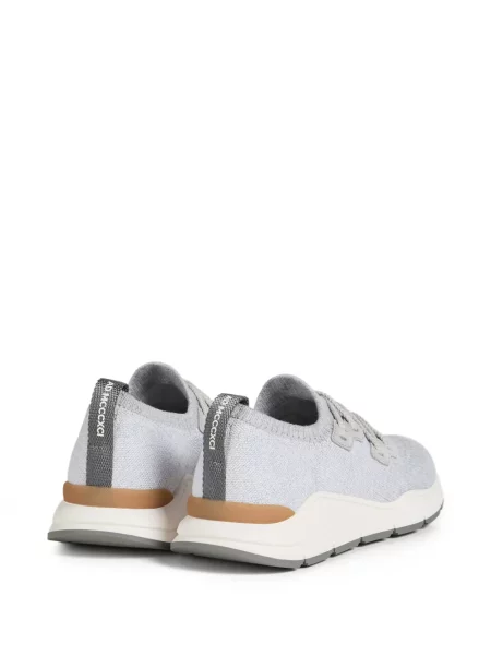 Sneakersy dziecięce Brunello Cucinelli szare