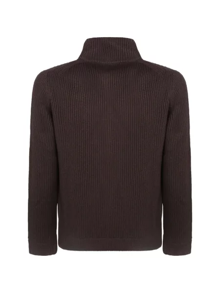Cardigan Dell'oglio tricotate maro