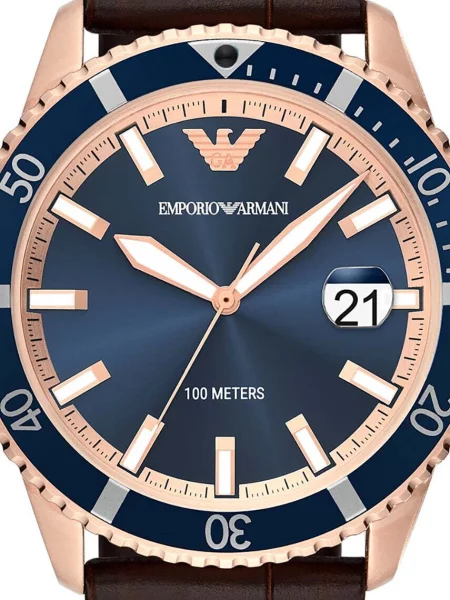 Zegarek Emporio Armani niebieski