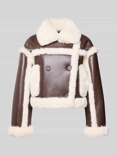 Kurtka z imitacji skóry model ‘Kristy’ Stand Studio