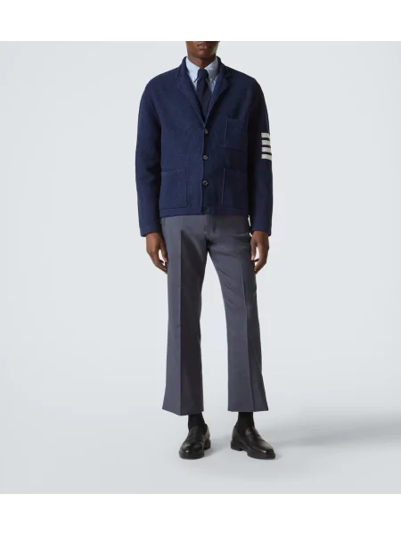 Cămașă Thom Browne albastru