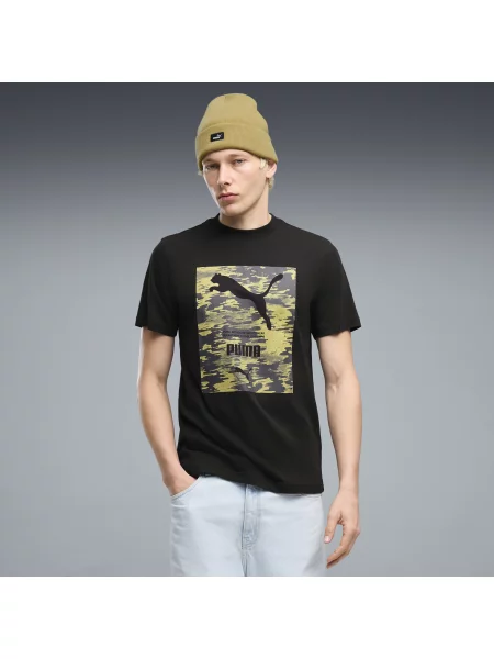 MÄ™ska koszulka PUMA Sport Camo z grafikÄ… Akcesoria S czarny