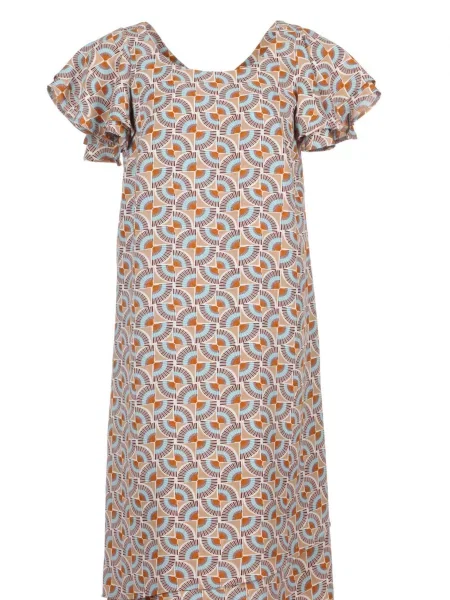 Сукня міді LadyLike бежевий