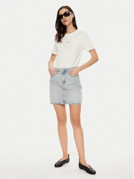 Calvin Klein Jeans Džínová sukně modrá