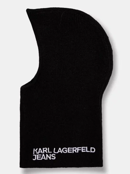 Mănuși Karl Lagerfeld Jeans negru