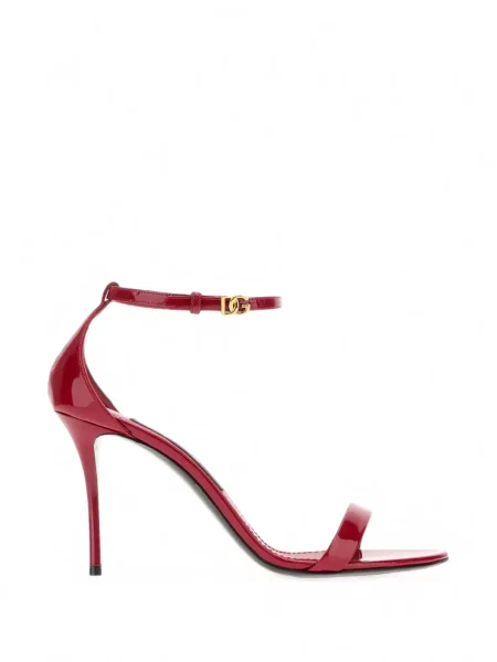 Sandale Dolce & Gabbana din piele roșu