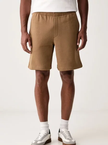 Lacoste pantaloni scurți de trening pentru bărbați cu bej