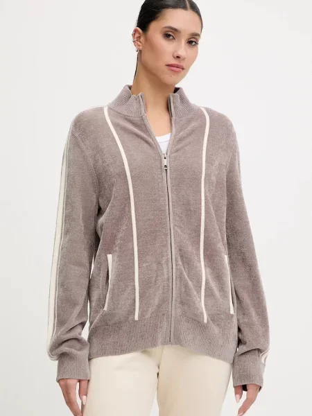 Guess bluza EMILIA wzorzysta beżowy