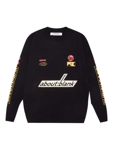 Koszulka graficzna Aboutblank z nadrukiem czarny