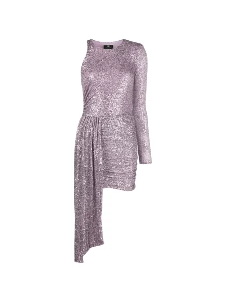 Sukienka Elisabetta Franchi fioletowa