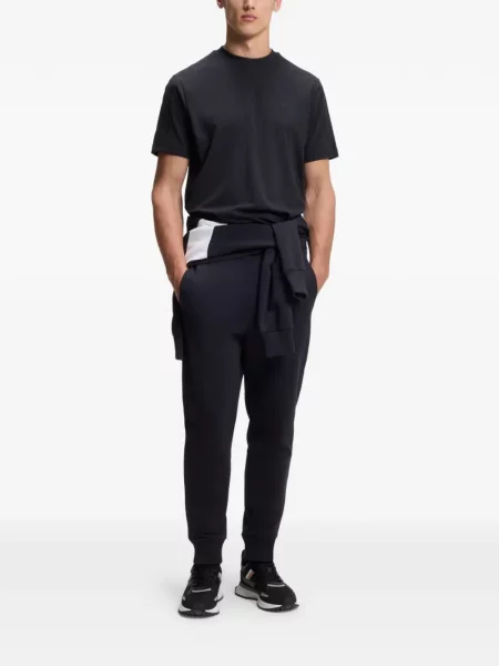 Tricou Boss din jacard negru