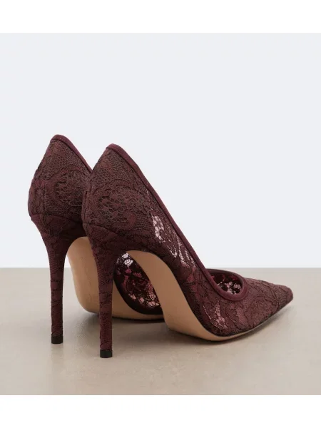Pantofi cu toc Gianvito Rossi din piele de căprioară