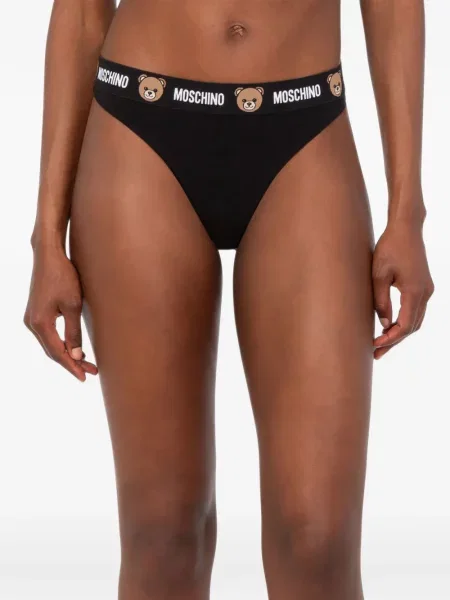 Chiloți tanga Moschino cu autograf
