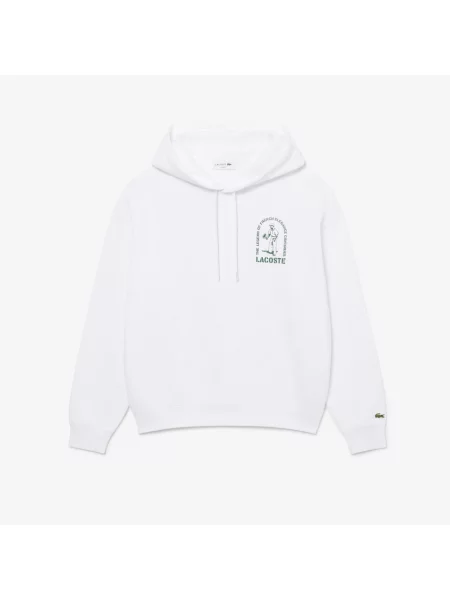 Толстовка Lacoste белая