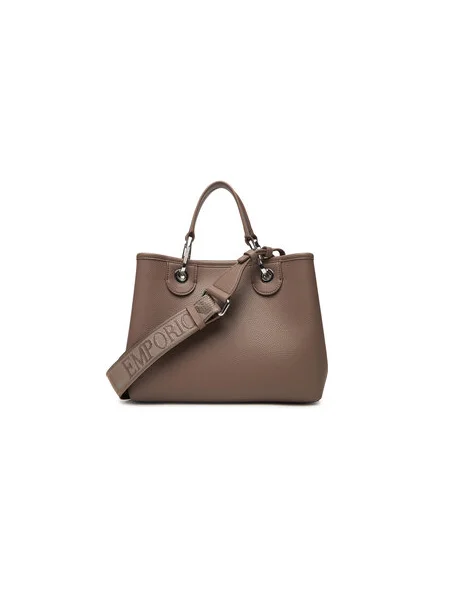 Kabelka Emporio Armani béžová