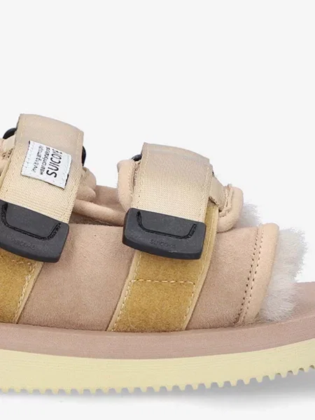Шлепанцы Suicoke бежевые
