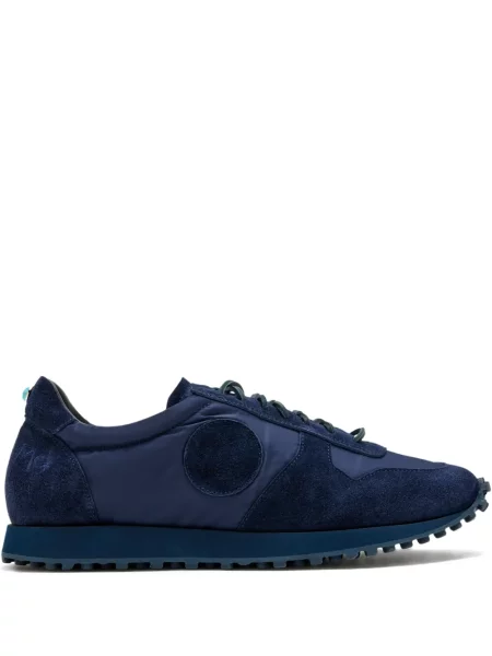 Sneakerși Blu Scarpa cu șireturi din dantelă albastru
