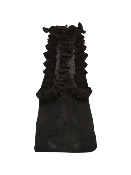 Top Zimmermann cu volane negru