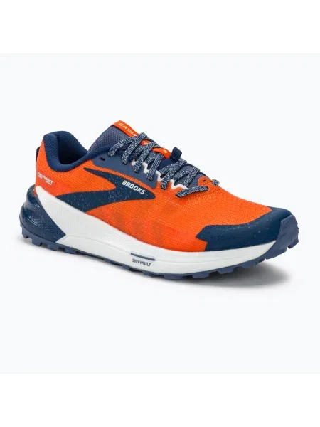 Мъжки обувки за бягане Brooks Catamount 2 firecracker/navy/blue синьо